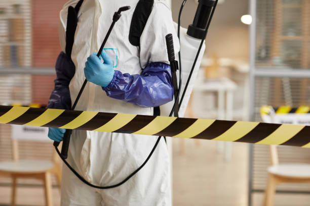 Professional Biohazard Cleanup technician working in Pulaski, VA